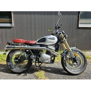 画像: GPX Legend250Twin2/3/Brighton TRエキゾーストシステム スクランブラータイプマフラー